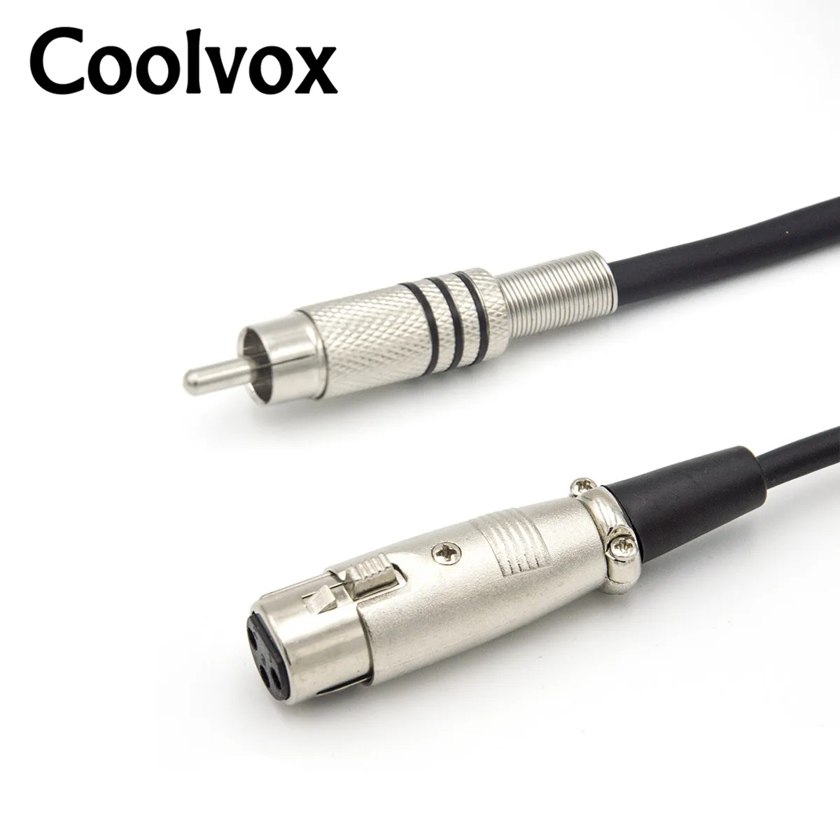 Coolvox Dual Shielding Manual Double Track MIC Jack RCA Male To XLR Plug Audio Lead Microphone Cable for Amplifier Mixer 1m 3m
Coolvox Dual Shielding Manual Double Track MIC Jack RCA Male To XLR Plug Audio Lead Microphone Cable for Amplifier Mixer 1m 3m