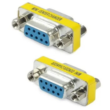 100pcs RS232 9 Pin Female to Female mini Gender Changer Converter PC free shipping
100pcs RS232 9 Pin Female to Female mini Gender Changer Converter PC free shipping