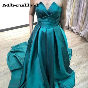 Mbcullyd Prom Dresses Long 2020 With Pockets Elegant Dark Green Evening Dress Party For Women Formal SweepTrain Vestidos De Gala
Mbcullyd Prom Dresses Long 2020 With Pockets Elegant Dark Green Evening Dress Party For Women Formal SweepTrain Vestidos De Gala