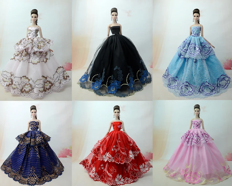 11 Styles Flower Lace Doll Dress, Wedding Party Dress Evening Gown Clothes Outfit Accessories For 1/6 Xinyi Kurhn FR Barbie Doll
11 Styles Flower Lace Doll Dress, Wedding Party Dress Evening Gown Clothes Outfit Accessories For 1/6 Xinyi Kurhn FR Barbie Doll
