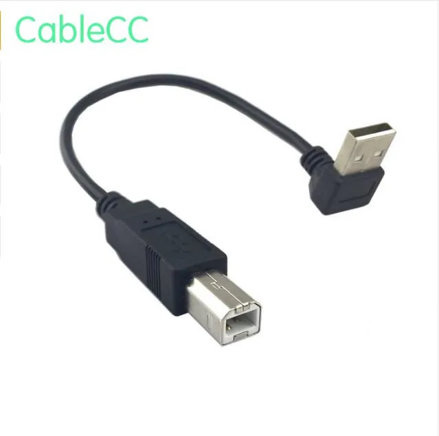 Up Angled 90 degree USB 2.0 Male to B type Male Cable for Printer scanner Hard Disk 20cm
Up Angled 90 degree USB 2.0 Male to B type Male Cable for Printer scanner Hard Disk 20cm