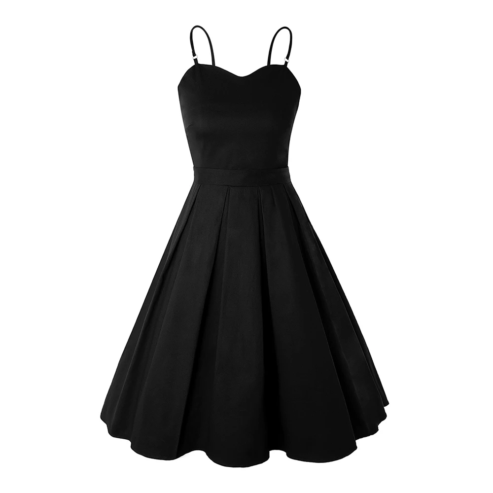 Sexy Spaghetti Strap Dress For Women Backless Sexy Bowknot Expansion Robe Goth Vintage Fashion Retro Party Dating Sling Vestido
Sexy Spaghetti Strap Dress For Women Backless Sexy Bowknot Expansion Robe Goth Vintage Fashion Retro Party Dating Sling Vestido