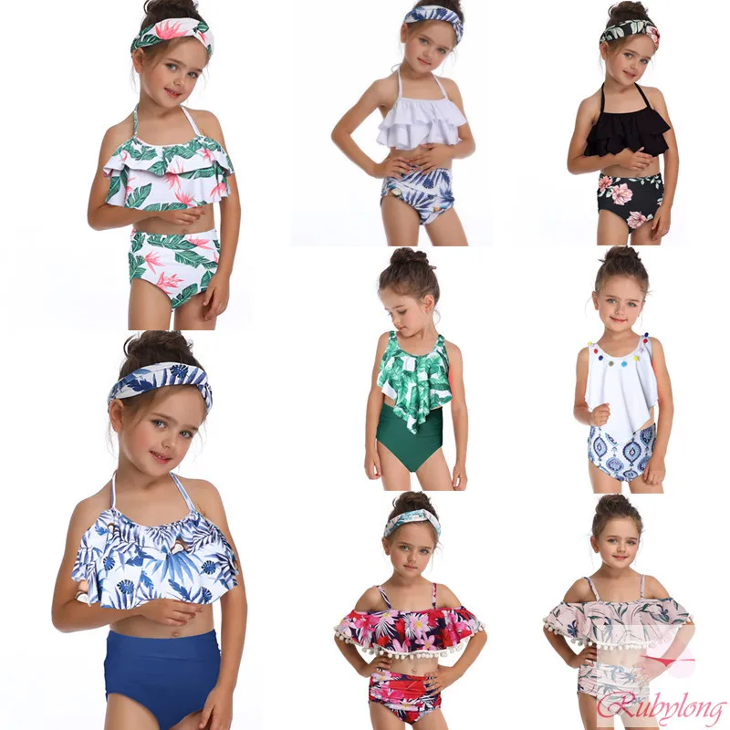 Rubylong 2019 Children Swimsuit Toddler Girls Two Pieces Swimwear Kids Baby Beach Wear Swimming Bathing Suit High Waist Bikinis
Rubylong 2019 Children Swimsuit Toddler Girls Two Pieces Swimwear Kids Baby Beach Wear Swimming Bathing Suit High Waist Bikinis