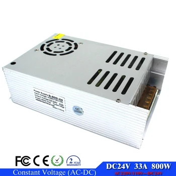 Single Output Switching Power Supply DC24V 33a 800w Led Driver for LED Strip CNC 3D Print transformer 220v 110v ac to smps
Single Output Switching Power Supply DC24V 33a 800w Led Driver for LED Strip CNC 3D Print transformer 220v 110v ac to smps
