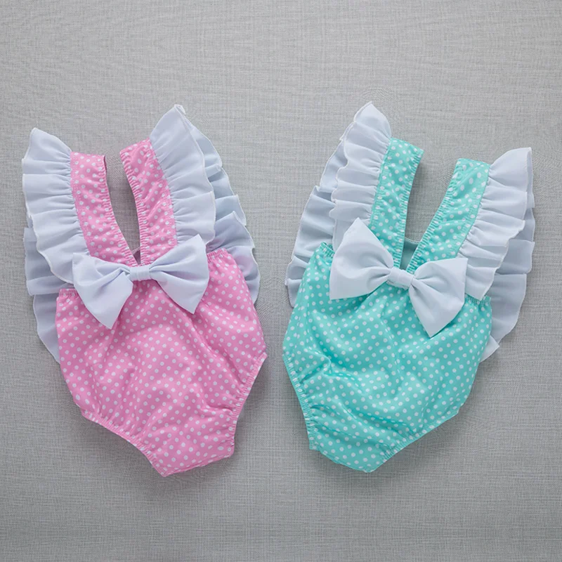 1-6Y New Toddler Baby Girls' One Piece Swimsuit Polka Dots Ruffle Sleeve Bowknot Swimwear Bathing Suit
1-6Y New Toddler Baby Girls' One Piece Swimsuit Polka Dots Ruffle Sleeve Bowknot Swimwear Bathing Suit