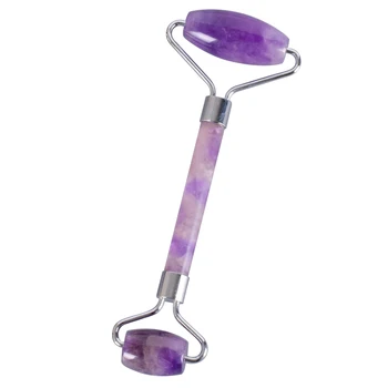 Amethyst Face Roller Tool Jade Massage Facial SPA Acupuncture Scraping Healing Natural Stone Crystal For Body Neck Health Care
Amethyst Face Roller Tool Jade Massage Facial SPA Acupuncture Scraping Healing Natural Stone Crystal For Body Neck Health Care