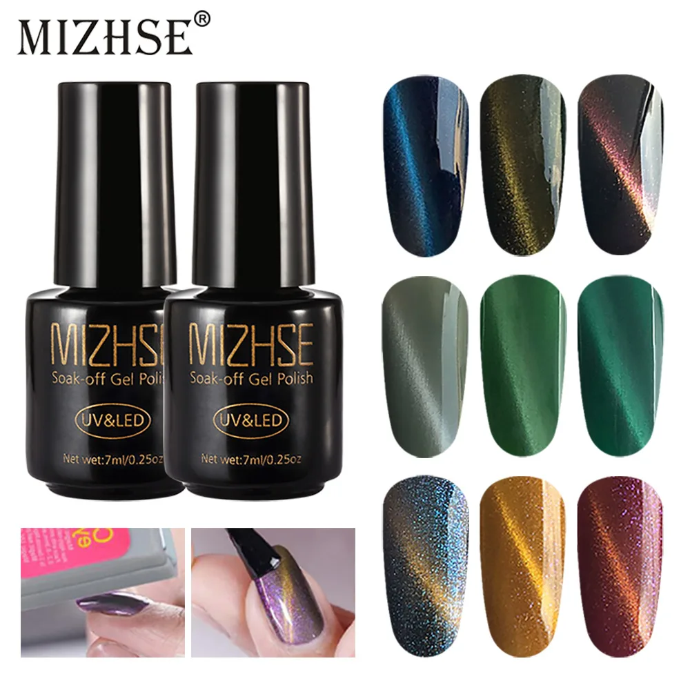 MIZHSE 3pcs UV Gel Nail 7ml Magnetic Cat Eye Nail Polish Soak off Fire Cat's Eye Nail Gel Polish Varnish Need UV Lamp Nail Glue
MIZHSE 3pcs UV Gel Nail 7ml Magnetic Cat Eye Nail Polish Soak off Fire Cat's Eye Nail Gel Polish Varnish Need UV Lamp Nail Glue