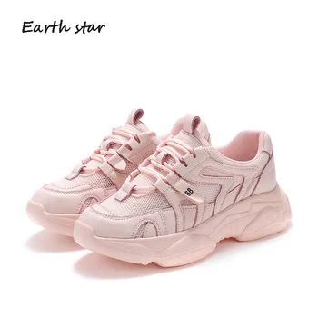 Casual Shoes Women Chunky Sneakers Platform zapatos de mujer Spring New Genuine Leather chaussures femme Ladies footware Beige
Casual Shoes Women Chunky Sneakers Platform zapatos de mujer Spring New Genuine Leather chaussures femme Ladies footware Beige