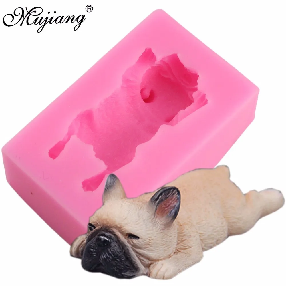 Mujiang Dog Shape Silicone Fondant Cake Decorating Mold Bulldog Soap Chocolate Candy Polymer Clay Mould Animal Cake Baking Tools
Mujiang Dog Shape Silicone Fondant Cake Decorating Mold Bulldog Soap Chocolate Candy Polymer Clay Mould Animal Cake Baking Tools