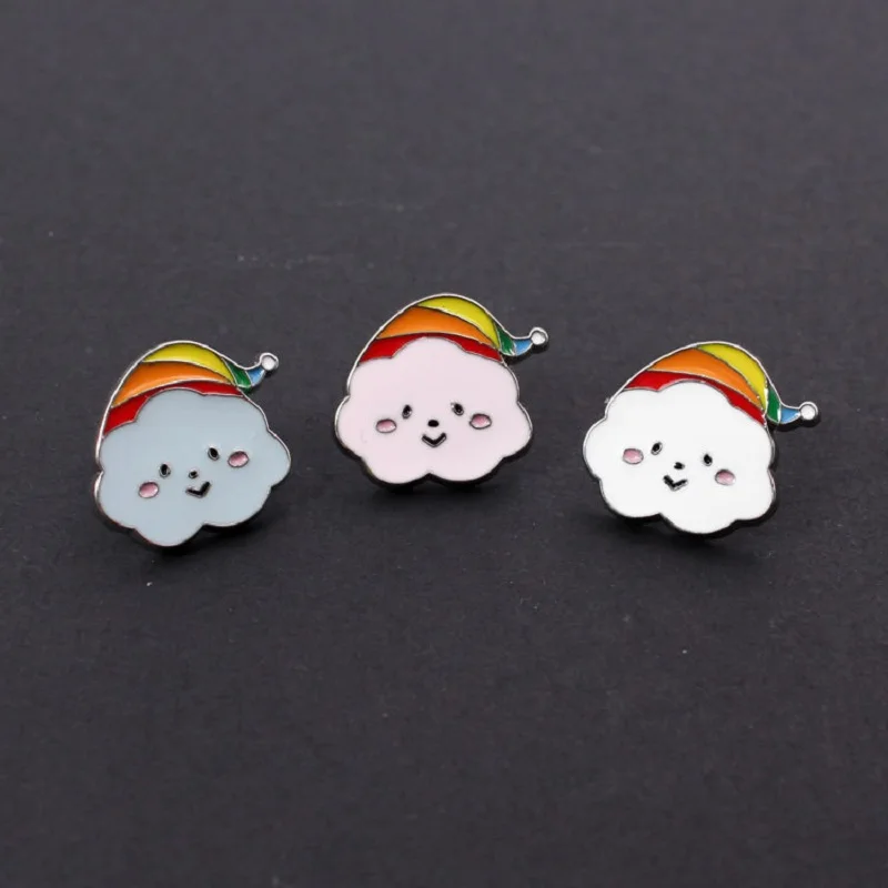 Rainbow Cloud Lapel Pin 3 Colors Lovely Brooch Badge LGBT Gay Les Wholesale Badge Lapel Pins 50pcs/lot
Rainbow Cloud Lapel Pin 3 Colors Lovely Brooch Badge LGBT Gay Les Wholesale Badge Lapel Pins 50pcs/lot