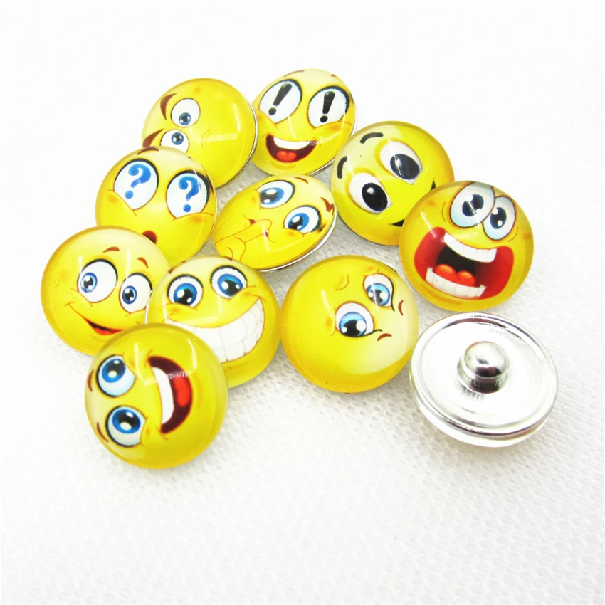 20pcs/lot Mix Glass Smiley face snap buttons 18mm ginger button snap pendant/bracelet charms diy snap jewelry
20pcs/lot Mix Glass Smiley face snap buttons 18mm ginger button snap pendant/bracelet charms diy snap jewelry
