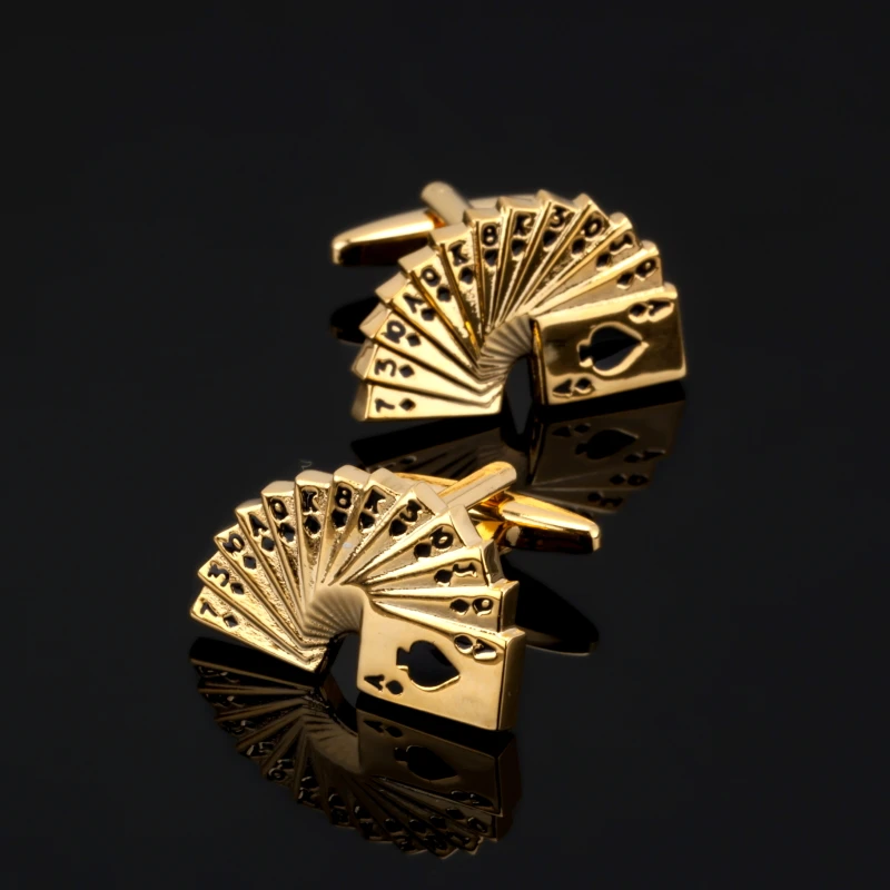 XK420 Upscale French cufflinks, gold cards cufflinks, other Las Vegas Casino Poker Cufflinks dad gift
XK420 Upscale French cufflinks, gold cards cufflinks, other Las Vegas Casino Poker Cufflinks dad gift