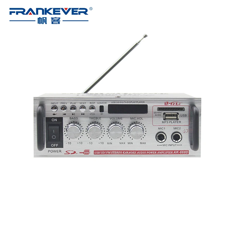 FrankEver hifi amplifiers AC200V-240V Power amplifier for home cinema system audio DC12V amplificador for Car
FrankEver hifi amplifiers AC200V-240V Power amplifier for home cinema system audio DC12V amplificador for Car