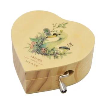 Mini Wooden Love Heart Hand Crank Music Box Toy Gift for Birthday Children's Day Memorial Day Quantity 1 Random Style
Mini Wooden Love Heart Hand Crank Music Box Toy Gift for Birthday Children's Day Memorial Day Quantity 1 Random Style