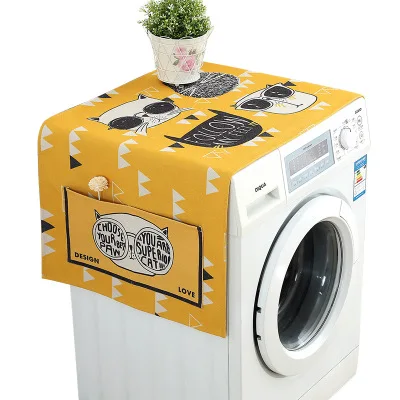 Washing Machine Cover Thickening Cover Towel Flip Universal Refrigerator Towel Bedside Cabinet Dust Cover With Storage ZM146
Washing Machine Cover Thickening Cover Towel Flip Universal Refrigerator Towel Bedside Cabinet Dust Cover With Storage ZM146