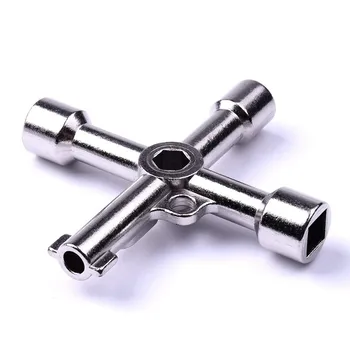 Multifunction 4 Ways Universal Triangle Wrench Key Plumber Keys Triangle For Gas Electric Meter Cabinets Bleed Radiators
Multifunction 4 Ways Universal Triangle Wrench Key Plumber Keys Triangle For Gas Electric Meter Cabinets Bleed Radiators