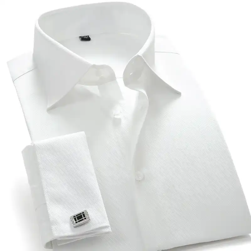 breathable white dress shirt