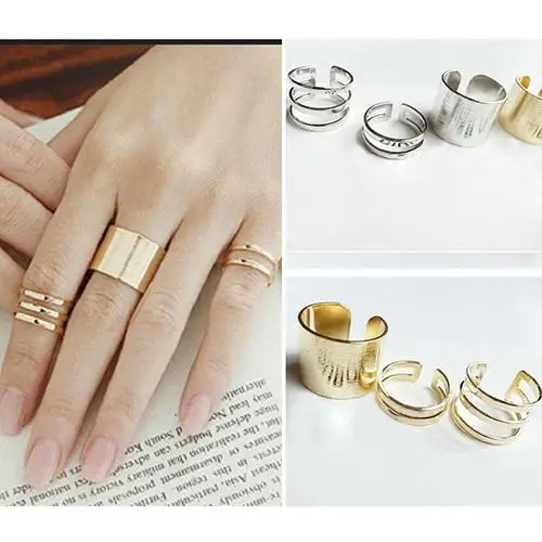new Women Vienkim 3pcs/Set Fashion Top Of Finger Over The Midi Tip Finger Knuckle Open Rings Jewelry Charms Xmas Gift New
new Women Vienkim 3pcs/Set Fashion Top Of Finger Over The Midi Tip Finger Knuckle Open Rings Jewelry Charms Xmas Gift New