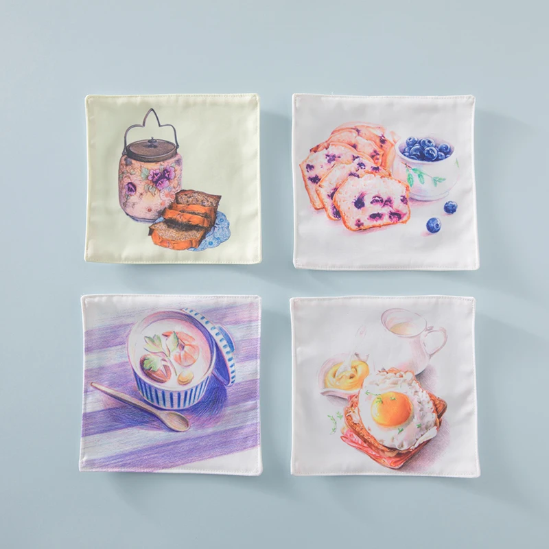 Bread dessert cloth Cup Coaster Heat Insulated Pad Placemat Dessert Tableware Coaster Cushion Placemat Pot Holder Kitchen
Bread dessert cloth Cup Coaster Heat Insulated Pad Placemat Dessert Tableware Coaster Cushion Placemat Pot Holder Kitchen