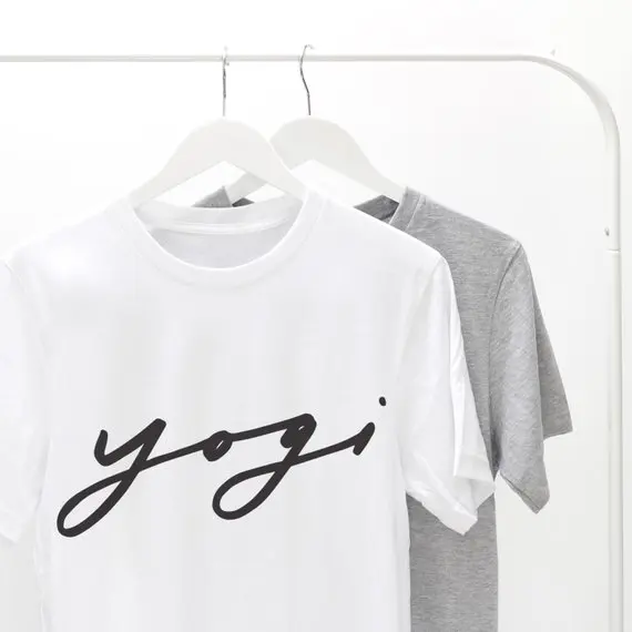 Sugarbaby Yogi Unisex T shirt Typography t shirt Short Sleeve Fashion Tumblr T shirt Crew Neck Tumblr Clothing High quality Top
Sugarbaby Yogi Unisex T shirt Typography t shirt Short Sleeve Fashion Tumblr T shirt Crew Neck Tumblr Clothing High quality Top