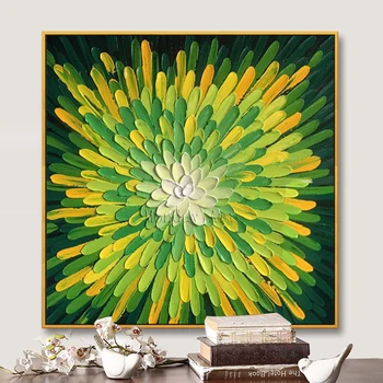 100% Large Hand Painted Knife flowe Oil Painting On Canvas Palette 3D Paintings For Living Room Modern Abstract Wall Art Picture
100% Large Hand Painted Knife flowe Oil Painting On Canvas Palette 3D Paintings For Living Room Modern Abstract Wall Art Picture