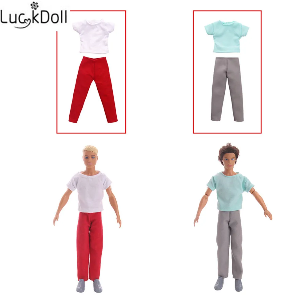 Luckdoll fashion new doll clothes T-shirt + pants fit 1 / 6 30cm dolls doll, children favorite doll accessories
Luckdoll fashion new doll clothes T-shirt + pants fit 1 / 6 30cm dolls doll, children favorite doll accessories