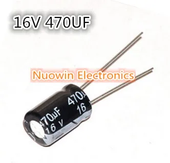 50pcs 470UF 16V 8*12mm Electrolytic Capacitor 16V 470UF Aluminum Electrolytic Capacitor 8X12mm
50pcs 470UF 16V 8*12mm Electrolytic Capacitor 16V 470UF Aluminum Electrolytic Capacitor 8X12mm