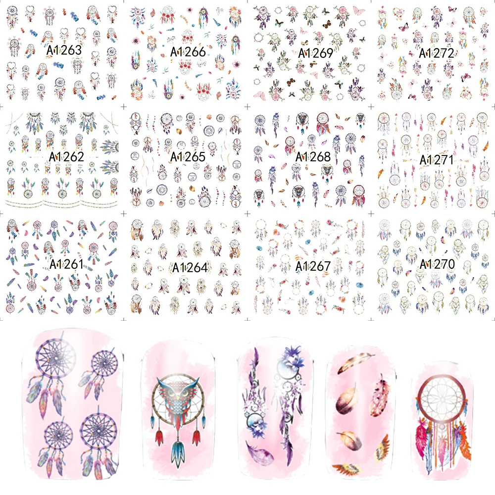 New 12pcs Night Owl Campanula Pattern Sticker Water Transfer Nail Art Stickers Nails Care Decals Lable JIA1261-1272
New 12pcs Night Owl Campanula Pattern Sticker Water Transfer Nail Art Stickers Nails Care Decals Lable JIA1261-1272