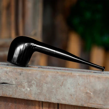 9mm Filtration Tobacco Pipe Solid Black Ebony Wood Pipe Handmade Smoking Pipe New Wooden Pipe Smoke Accessory
9mm Filtration Tobacco Pipe Solid Black Ebony Wood Pipe Handmade Smoking Pipe New Wooden Pipe Smoke Accessory