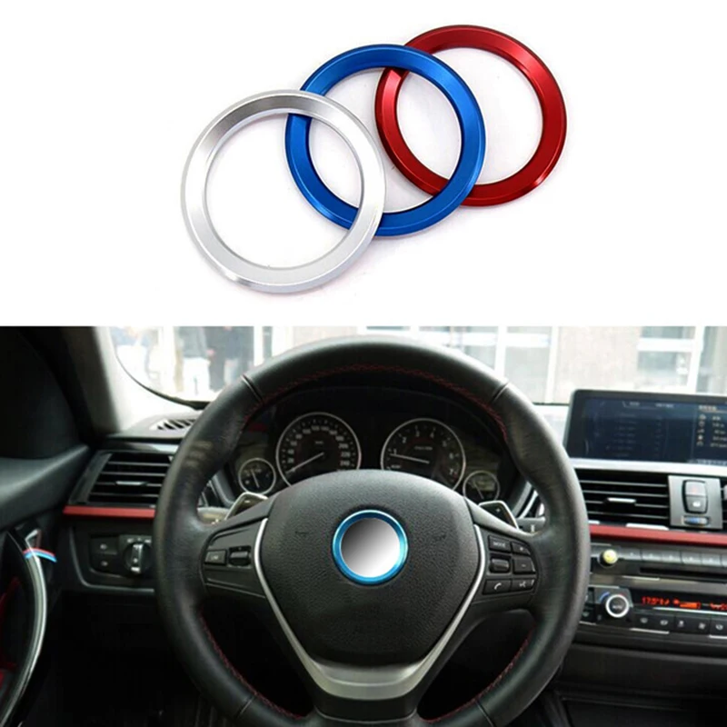 3 Color Aluminum Alloy Car Styling Steering Wheel Decor Circle Cover Universal For BMW
3 Color Aluminum Alloy Car Styling Steering Wheel Decor Circle Cover Universal For BMW