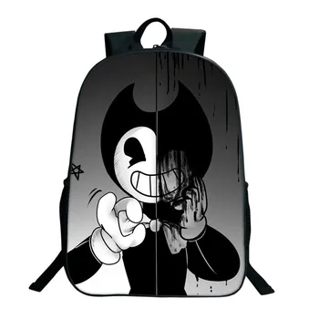 2019 Bendy And The Ink Machine Backpacks For Students Bendy And Boris Kids Backpacks Two Layer School Bag For Gifts Dropshipping
2019 Bendy And The Ink Machine Backpacks For Students Bendy And Boris Kids Backpacks Two Layer School Bag For Gifts Dropshipping