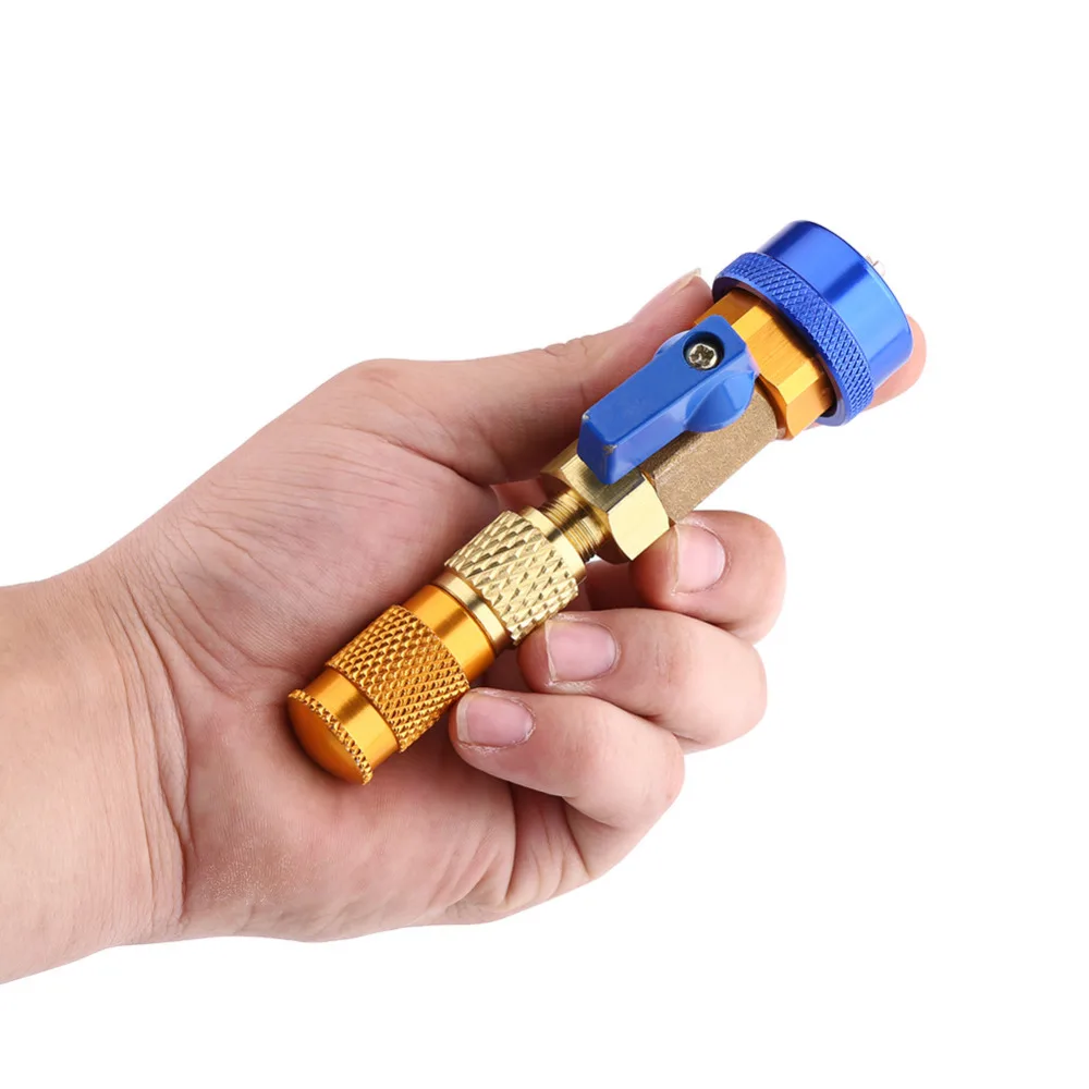 1Pcs freon r134a/ r12 Auto Car Air Conditioning Valve Core Quick Remover Installer Low Pressure refrigerant adapter kit
1Pcs freon r134a/ r12 Auto Car Air Conditioning Valve Core Quick Remover Installer Low Pressure refrigerant adapter kit