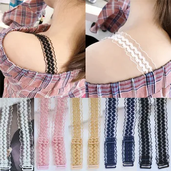 Women Flower Lace Bra Straps Invisible Hollowed Lace Flower Double Shoulder Straps Antiskid Novel Bra Shoulder Strap
Women Flower Lace Bra Straps Invisible Hollowed Lace Flower Double Shoulder Straps Antiskid Novel Bra Shoulder Strap