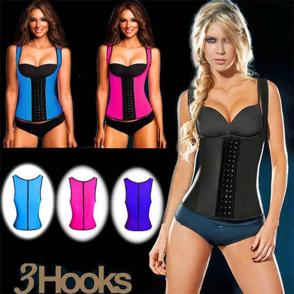 Women posture corrector Sports Sweat 3-breasted Vest Waist Body Sculpting Clothing Thin Fat Burning Body Sculpting back corset
Women posture corrector Sports Sweat 3-breasted Vest Waist Body Sculpting Clothing Thin Fat Burning Body Sculpting back corset