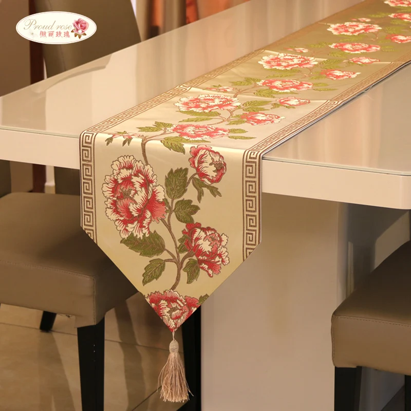 Proud Rose Chinese Embroidery Table Runner Tablecloths Classical Table Flag Home Decor 32*160cm Table Flag 30*250cm Bed Flag
Proud Rose Chinese Embroidery Table Runner Tablecloths Classical Table Flag Home Decor 32*160cm Table Flag 30*250cm Bed Flag