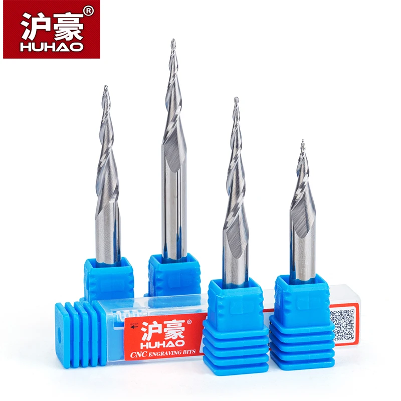 HUHAO 1pc HRC55 Tungsten Solid Carbide Ball Nose End Mill CNC Milling Cutter For Metal Emboss Engraving Bit For Aluminium Wood
HUHAO 1pc HRC55 Tungsten Solid Carbide Ball Nose End Mill CNC Milling Cutter For Metal Emboss Engraving Bit For Aluminium Wood