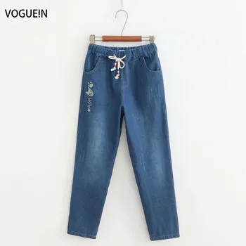 VOGUEIN New Womens Casual Denim Pockets Cat Embroidery Jeans Trousers Pants Wholesale
VOGUEIN New Womens Casual Denim Pockets Cat Embroidery Jeans Trousers Pants Wholesale