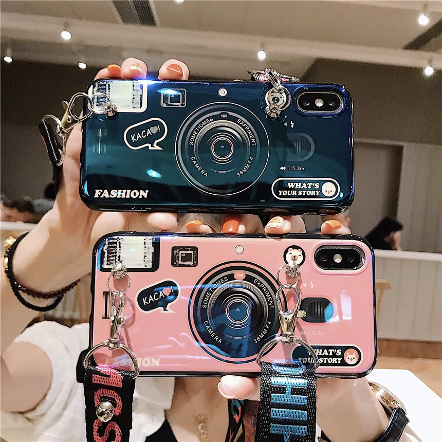 Vannego Camera case for Samsung Galaxy S7 S7 edge S8 S9 plus note 9 note8 style soft tpu cover coque with Lanyard stand holder
Vannego Camera case for Samsung Galaxy S7 S7 edge S8 S9 plus note 9 note8 style soft tpu cover coque with Lanyard stand holder