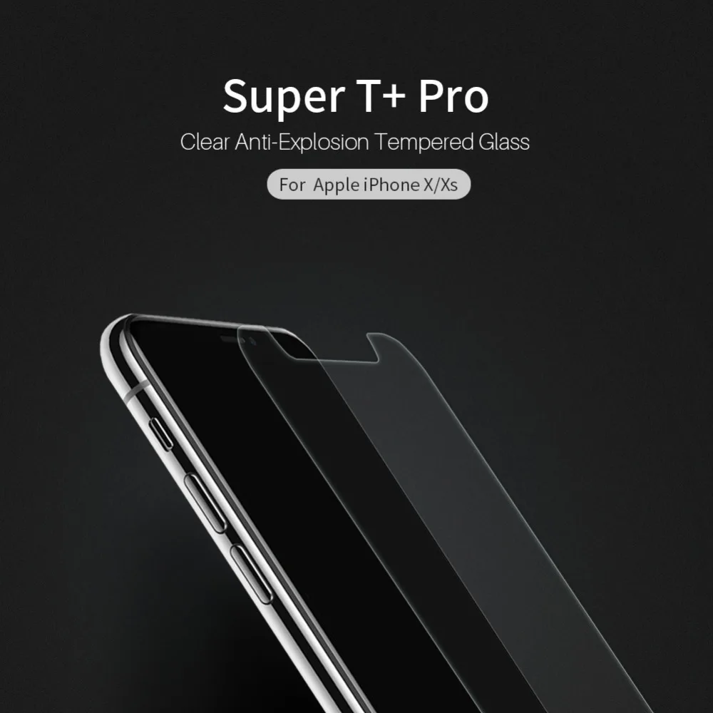 Nillkin for iphone XS screen protector Amazing T+ Pro Tempered Glass for iPhone X tempered glass with retailed package
Nillkin for iphone XS screen protector Amazing T+ Pro Tempered Glass for iPhone X tempered glass with retailed package