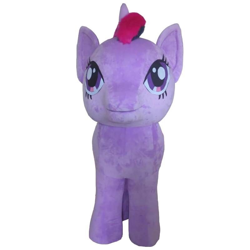 little Pony mascot costume Unicorn mascot costume Light Blue and purple Costume Character in four legs fancy dress for Hallowee
little Pony mascot costume Unicorn mascot costume Light Blue and purple Costume Character in four legs fancy dress for Hallowee