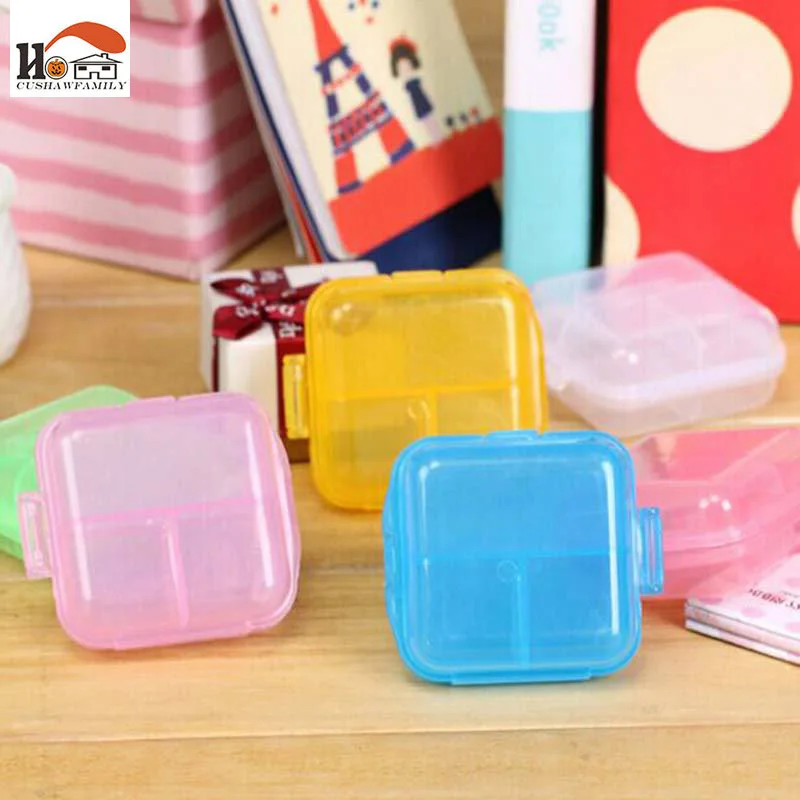 CUSHAWFAMILY Portable Two layers candy color 6 Slots folding Jewelry candy Storage Box Vitamin Medicine Pill Box Case Container
CUSHAWFAMILY Portable Two layers candy color 6 Slots folding Jewelry candy Storage Box Vitamin Medicine Pill Box Case Container