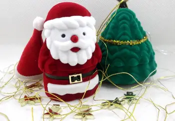 Lovely Velvet Santa Claus Ring Pendant Box Christmas Gift Boxes Ring Earring Stud Necklace Jewelry Display Rack Wholesale 50pcs
Lovely Velvet Santa Claus Ring Pendant Box Christmas Gift Boxes Ring Earring Stud Necklace Jewelry Display Rack Wholesale 50pcs
