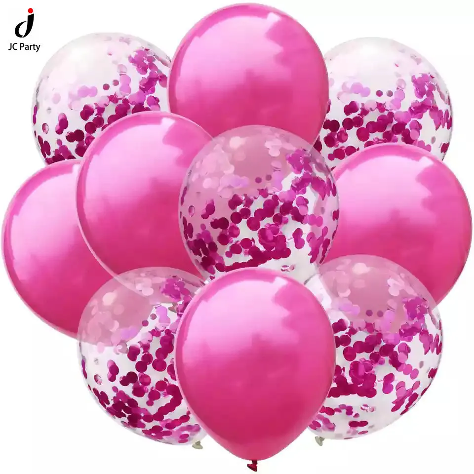 10pcs 12inch Latex Balloons Rose Gold Confetti Balloons for Birthday Party Supplies Wedding Baby Shower Toy Decorations
10pcs 12inch Latex Balloons Rose Gold Confetti Balloons for Birthday Party Supplies Wedding Baby Shower Toy Decorations