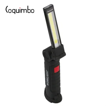 Coquimbo COB LED Rechargeable Magnetic Work Light Flexible Inspection Lamp 3 Modes Foldable Camping Lamp With Hook Flashlight
Coquimbo COB LED Rechargeable Magnetic Work Light Flexible Inspection Lamp 3 Modes Foldable Camping Lamp With Hook Flashlight