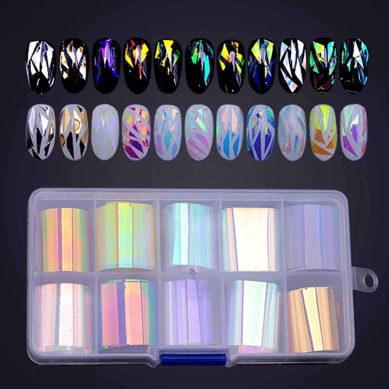 1 Box Starry Sky Nail Foils Nail Art Design Transfer Stickers Decal Nail Sticker DIY Manicure Nail Tips Decoration
1 Box Starry Sky Nail Foils Nail Art Design Transfer Stickers Decal Nail Sticker DIY Manicure Nail Tips Decoration