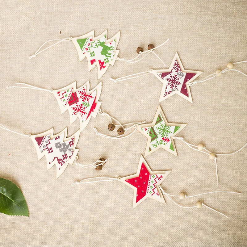 1pc Wooden Christmas Ornaments Painted Star Pendants for Christmas Tree Decorations New Creative Christmas Decorations for Home
1pc Wooden Christmas Ornaments Painted Star Pendants for Christmas Tree Decorations New Creative Christmas Decorations for Home