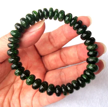 Free Shipping Natural Chrome Diopside Rondelle 4*9mm Beads Bracelet Women Man Jewelry Accessories Weddings Parties Birthday Gift
Free Shipping Natural Chrome Diopside Rondelle 4*9mm Beads Bracelet Women Man Jewelry Accessories Weddings Parties Birthday Gift
