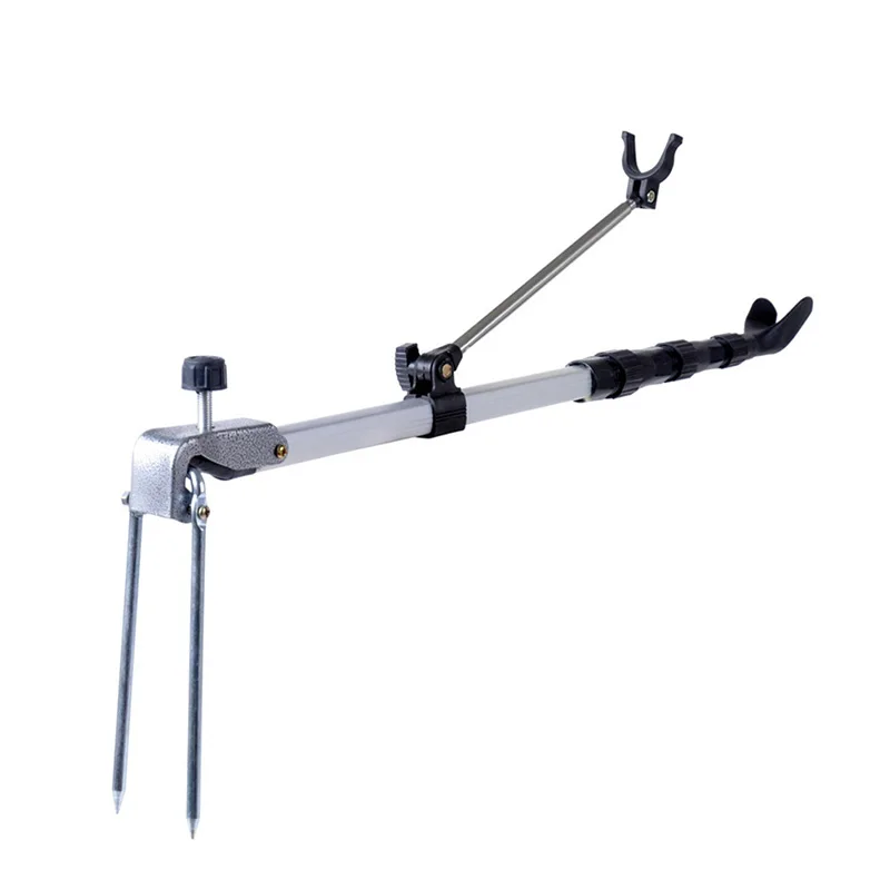 Fishing Pole Holder Aluminum alloy Rod Stand Bracket Angle Adjustable Fishing Adjustable Telescoping Fishing Tool Hand RodHolder
Fishing Pole Holder Aluminum alloy Rod Stand Bracket Angle Adjustable Fishing Adjustable Telescoping Fishing Tool Hand RodHolder