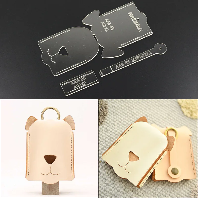 DONYAMY 1Set Acrylic Wallet Leather Template Model Handwork Leather Craft Pattern Tools Key Case Purse DIY
DONYAMY 1Set Acrylic Wallet Leather Template Model Handwork Leather Craft Pattern Tools Key Case Purse DIY