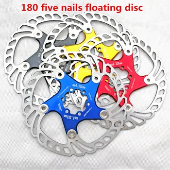 MEROCA MTB Mountain Bike Bicycle Five Nails Floating Disc Brakes Brake Pad Rotors 180mm Pads 180-F1
MEROCA MTB Mountain Bike Bicycle Five Nails Floating Disc Brakes Brake Pad Rotors 180mm Pads 180-F1